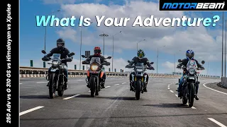 Hero Xpulse vs RE Himalayan vs KTM 250 Adv vs BMW G 310 GS - What's Your Adventure? | MotorBeam
