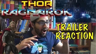 THOR: RAGNAROK OFFICIAL TRAILER REACTION