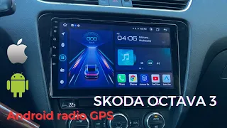 Install Android GPS radio Skoda Octavia 3, with Apple CarPlay / Instalare navigatie Skoda Octavia 3