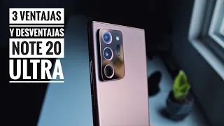 3 Ventajas y 3 Desventajas del Galaxy Note 20 Ultra