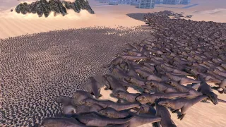 UEBS - 1,000 T-Rex vs 80,000 Chickens