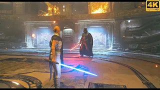 Cere Junda vs The Empire and Darth Vader - Star Wars Jedi Survivor 4K