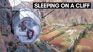 SKYLODGE ADVENTURE SUITES, PERU 🇵🇪 SLEEPING ON THE SIDE OF A CLIFF IN A CAPSULE HOTEL