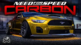 NFS Carbon | Ford Mustang GT S550 Extended Customization & Gameplay [1440p60]