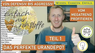 [Teil 1] Das perfekte Urandepot – Tipps & Tricks für ein erfolgreiches Invest in den Megatrend Uran