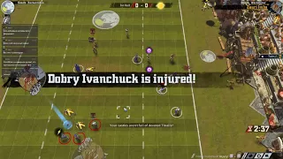 Blood Bowl 2. Вторая тестовая игра в 6 вампиров =) (Часть 1)