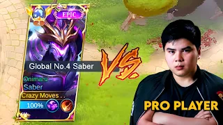 FINALLY I MET PRO PLAYER IN RANKED GAME!! ( Crazy Moves vs Pro Player )