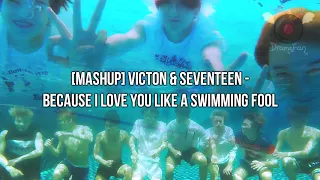 [MASHUP] VICTON & SEVENTEEN - Because I Love You Like A Swimming Fool