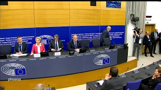 Neue EU-Kommission - Pressekonferenz mit  Ursula von der Leyen