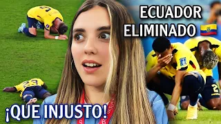 ECUADOR 1 - SENEGAL 2 | Reacción desde EL ESTADIO en QATAR a ECUADOR ELIMINADO *mundial 2022* ⚽️