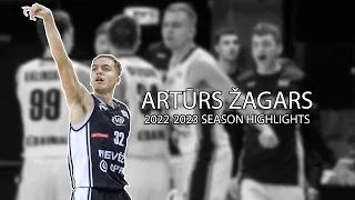Artūrs Žagars LKL 2022-2023 season highlights