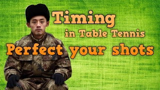 table tennis timing | Perfect your table tennis stroke