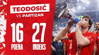 Miloš Teodosić u finalu Kupa Radivoj Korać protiv Partizana | 17. Februar 2024.