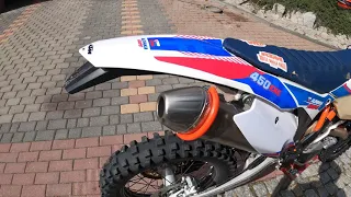 Akrapovic Exhaust sound ktm exc 450 sixdays injection 2016