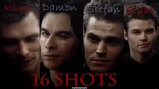 Klaus/Damon/Stefan/Elijah ll 16 Shots