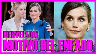 BOMBA!! El motivo del ENFADO de la REINA LETIZIA en la Jura de la Constitución de la PRINCESA LEONOR