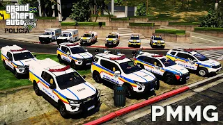 RÁDIO PATRULHAMENTO TÁTICO PMMG | NOVAS VIATURAS 2022 | GTA 5 POLICIAL