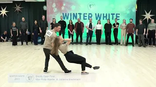 Winter White 2023 - Strictly Open Final Max Philip Waeller  &  Johanna Brachmann