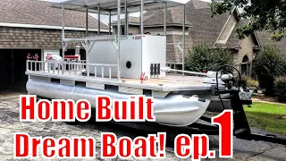 Custom Built Fishing Pontoon the LUCILLE IV
        (part 1of4)