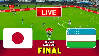 LIVE🔴| Japan Vs Uzbekistan - AFC U-23 Asian Cup Final | Live Football Match Today