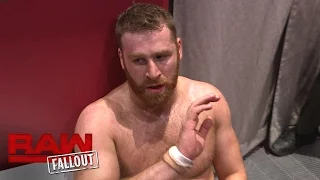 Sami Zayn receives treatment after being mauled by Braun Strowman: Raw Fallout, Nov. 22, 2016