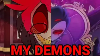 Hazbin hotel & Helluva boss AMV My demons