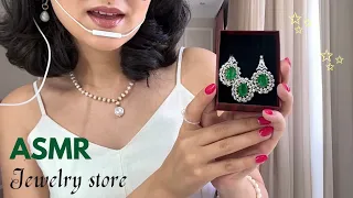 ASMR jewelry store consultant 💍✨(tapping, whispering, personal attention, roleplay) *super tingly*