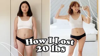 How I Lost 20lbs | simple tips to lose weight