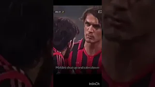 Maldini tells gattuso to shut up credit to @K2K