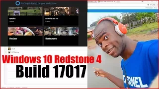 Windows 10 Redstone 4 Build 17017 ISO Download REVIEW : New Design