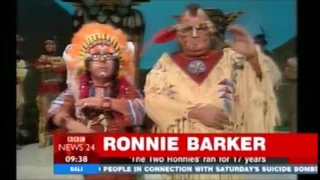 Ronnie Barker obituary (BBC News 24 Breaking News, 2005)