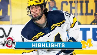 Ohio State at Michigan | Highlights | Big Ten Hockey | Oct. 20, 2023