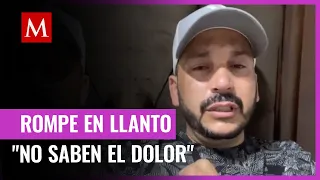 Luis Ángel 'El Flaco' reaparece tras muerte de su hija con desgarrador video