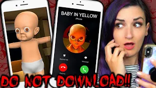 DO NOT DOWNLOAD These Cursed Baby App Games... They're Haunted