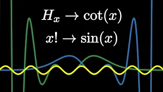 The Trig Hiding Inside the Factorials (And the Harmonic Numbers)