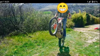 ballade moto trial 250 beta techno