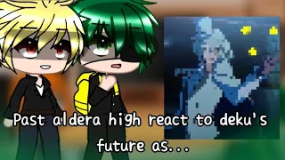 Past aldrea high react to his future as Nikolai Gogol ll Mha + Bsd crossover ll Golden_scar react