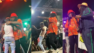 Shatta Wale performed with Grammy-Award group Morgan Heritage at the Nima Salafest concert 🔥