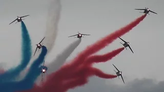 La Patrouille de France - Best Demonstration of the French Air Force Aerobatic Team!