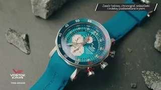 Zegarek Vostok Europe Lunokhod 2 Chrono Limited Edition YM86-620A636 | Zegarownia.pl