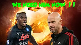 Why Manchester United needs to sign VICTOR OSIMHEN from Napoli