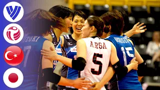 Turkey vs. Japan - Full Match | Women's Volleyball World Grand Prix 2016