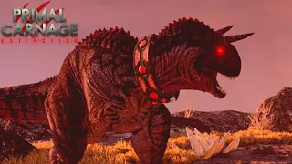 THE DEMON CARNOTAURUS!- Primal Carnage: Extinction Update Showcase & TDM Gameplay