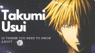 Maid Sama! 10 Things You Need To Know About Takumi Usui