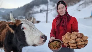 Life in the Carpathian Mountains: Maria's Solitary Life and Traditional Ukrainian Cuisine
