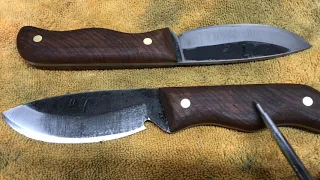 Crafting Knives Using 80CrV2 Steel