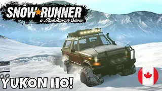 SNOWRUNNER is HERE | Episode 50 | YUKON DLC Scouted in an 83 Ford Bronco