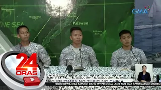 Bangkang binomba ng tubig ng China, tinangka ring banggain — crew | 24 Oras