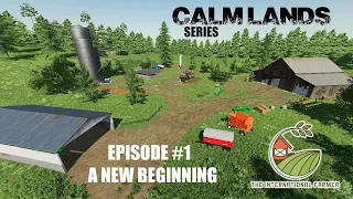 1st time on Calm Lands Map Starting Fresh (Farming Simulator 22)