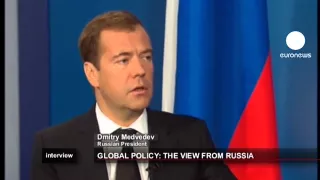 euronews interview - Medvedev on Syria, Ukraine and Russian ethnic harmony